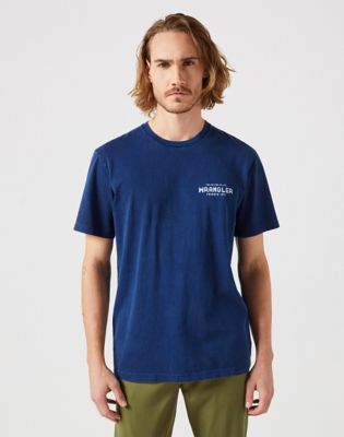 Wrangler t shirt online heren