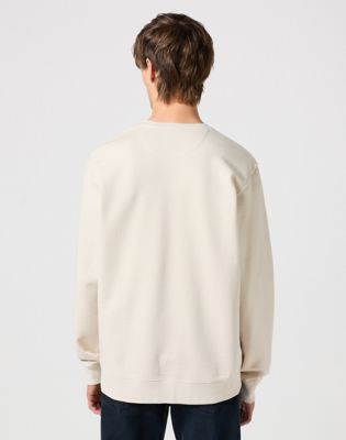 Logo Crew Sweat in Vintage White alternative view 2