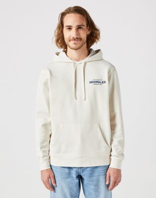 Wrangler logo hoodie sale