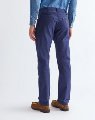 Greensboro Straight Trousers in Dark Navy