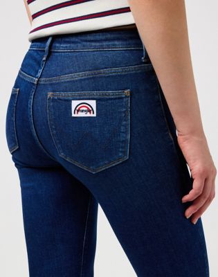 Flare Jeans in Dark Wash alternative view 4