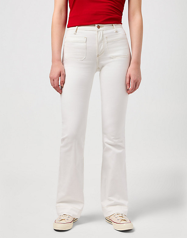 Flare Jeans in White