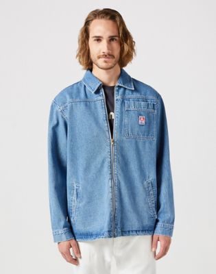 Veste jean wrangler discount homme