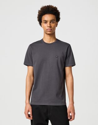 Sign Off Tee in Faded Black main view