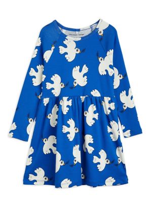 Mini boden bird outlet dress