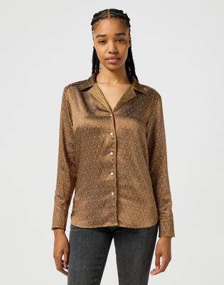 Slim Blouse in Dijon main view