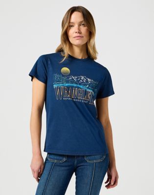 Wrangler t shirt dames sale