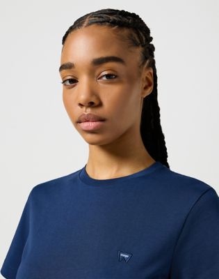 Round Tee in Dark Navy alternative view 4