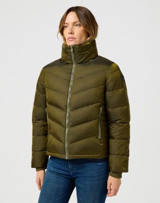 Puffer jacket short womens deals