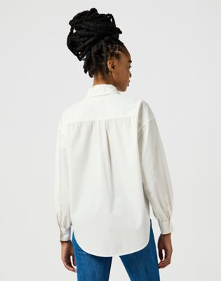 Cool Girl Shirt in Worn White alternative view