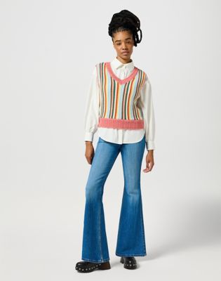 Cool Girl Shirt in Worn White alternative view 2