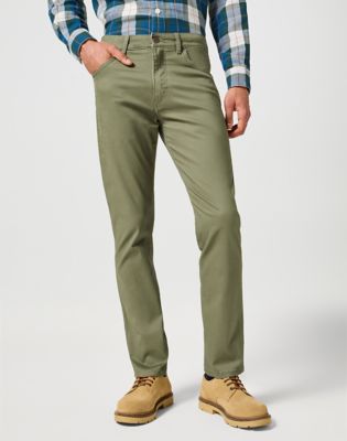 Larston Non Denim in Dusty Olive main view