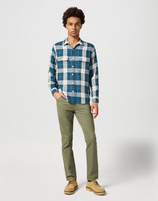 Larston Non Denim in Dusty Olive alternative view