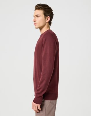 Knit Sweater in Dahlia alternative view 3