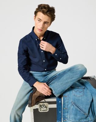 Oxford Shirt in Dark Navy