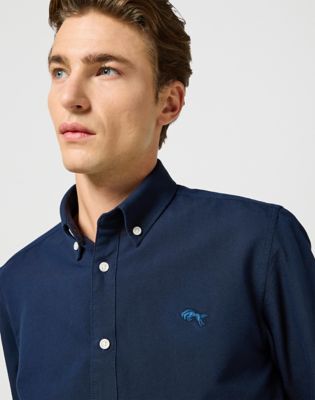 Oxford Shirt in Dark Navy alternative view 3