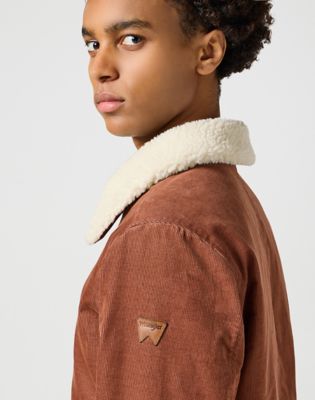 Corduroy Aviator Jacket in Root Beer alternative view 3