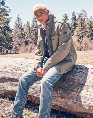 Men's cotton field jacket sale