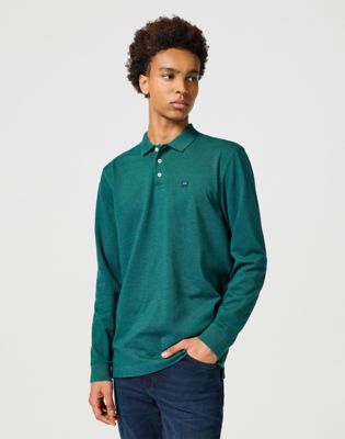 Long Sleeve Refined Polo | Men's Fall Essentials | Wrangler UK