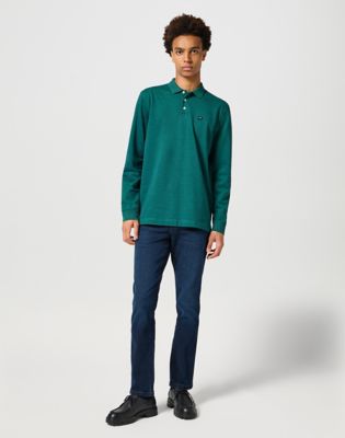 Long Sleeve Refined Polo | Men's Fall Essentials | Wrangler UK