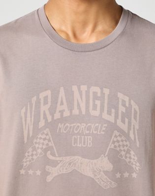 Graphic Tee in Iron alternative view 3