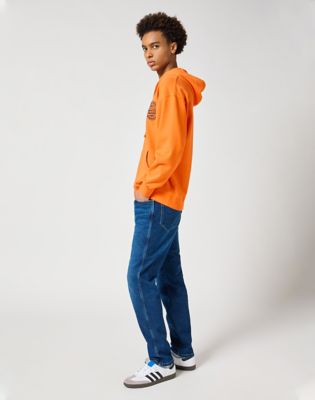 Casey Jones Hoodie in Red Orange alternative view 3