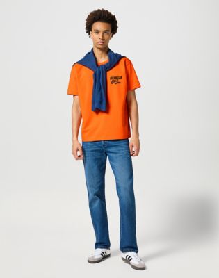 Casey Jones Graphic Tee in Red Orange alternative view 3
