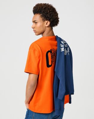 Casey Jones Graphic Tee in Red Orange alternative view 4