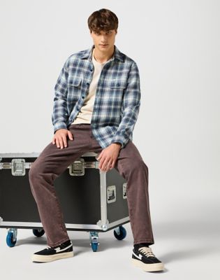 2 Pocket Shirt in Blue Grey alternative view 4