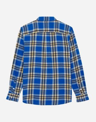 Blue Bell 2 Pocket Relaxed Shirt in Blue alternative view