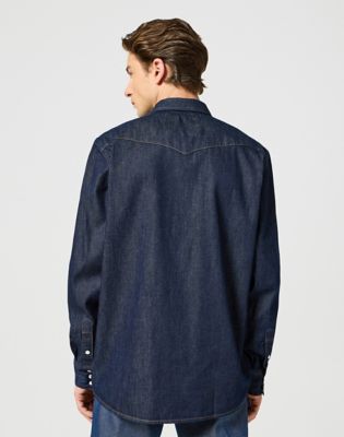 Blue Bell 2 Pocket Shirt in Rinse alternative view