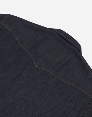 Blue Bell 2 Pocket Shirt in Rinse alternative view 6