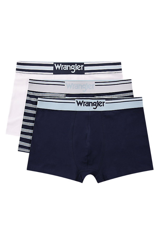 3 Pack Trunk in Navy/White