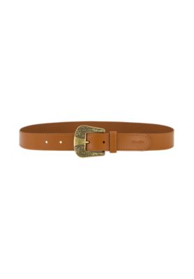 Big Buckle Belt in Cognac