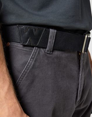 Wrangler Webbing Belt Black Size 115