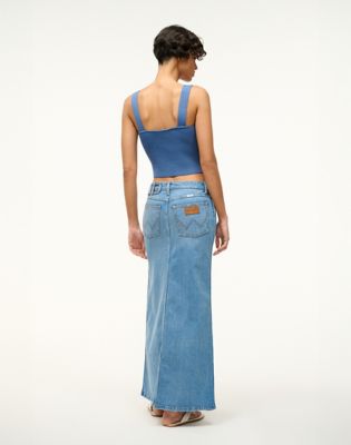 Wrangler + STAUD The Maxi Skirt | WRANGLER® X STAUD Damskie | Wrangler PL