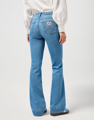 Flare Jeans in Velvet Sky alternative view