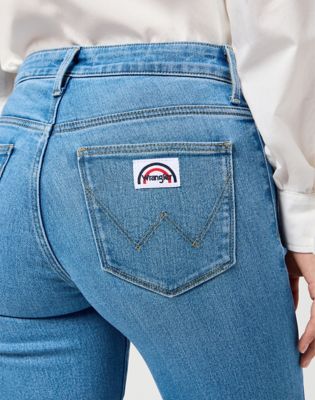 Flare Jeans in Velvet Sky alternative view 4