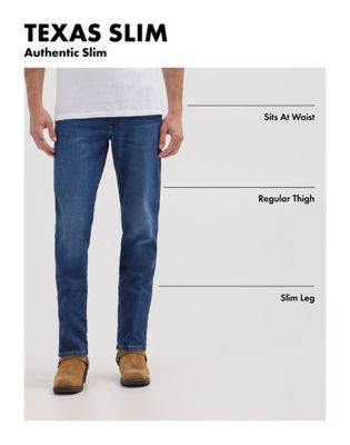 Texas Slim Non Denim in Dark Navy alternative view 5