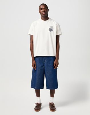 Casey Jones Skater Shorts in Rinse alternative view 3