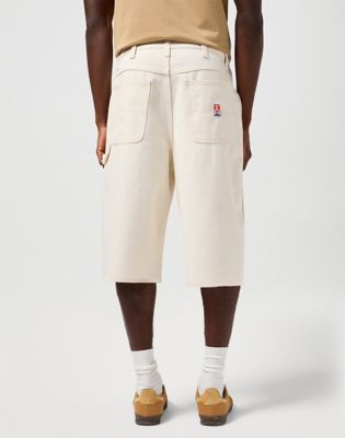 Casey Jones Skater Shorts in Ecru alternative view 2