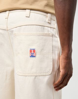 Casey Jones Skater Shorts in Ecru alternative view 4