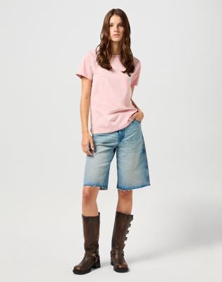 Regular Tee in Silver Pink alternative view 2
