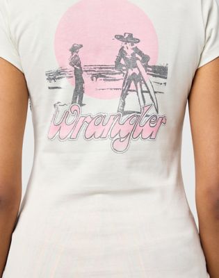 Shrunken Band Tee in Vintage White alternative view 3