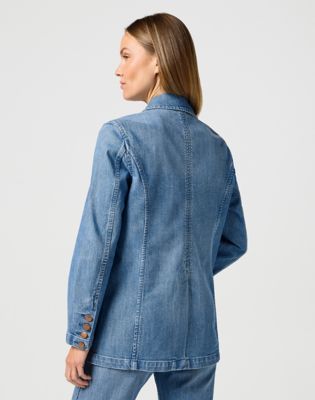 Relaxed Blazer in Baby Blue alternative view 3