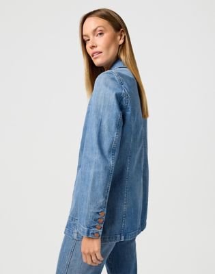 Relaxed Blazer in Baby Blue alternative view 5