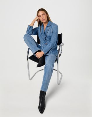 Relaxed Blazer in Baby Blue alternative view 7