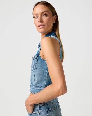 Zip Front Vest in Dallas alternative view 4