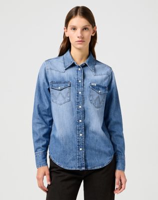 Heritage Shirt in Blue Melon Wash alternative view
