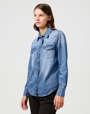 Heritage Shirt in Blue Melon Wash alternative view 4